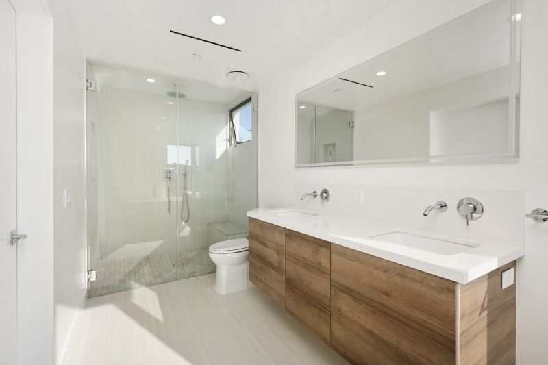 Bathroom with Modern Storage Solutions
